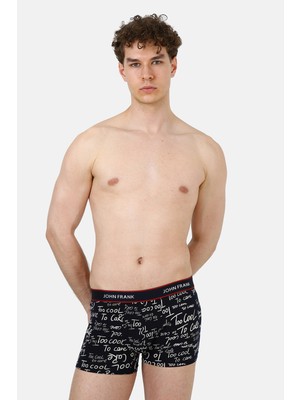 John Frank Desenli Boxer Erkek Boxer JFBFG05