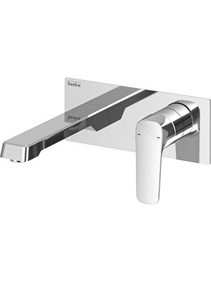 Teska Quasar Pro Ank. Lavabo Bataryası-Krom