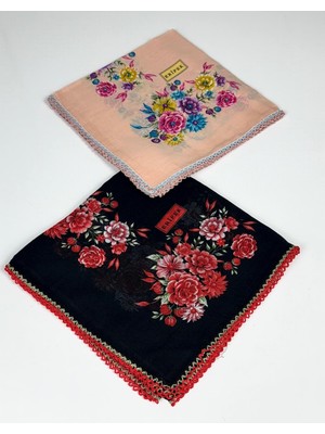 Eripek 2\'li Paket Oyalı Pamuk Yazma 6595-12