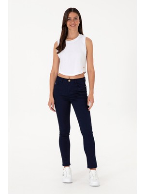 U.S. Polo Assn. Kadın Kanvas Pantolon