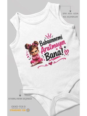 Morivo Kids Babaanneye Özel Sıfır Kollu Bebek Zıbını %100 Pamuk