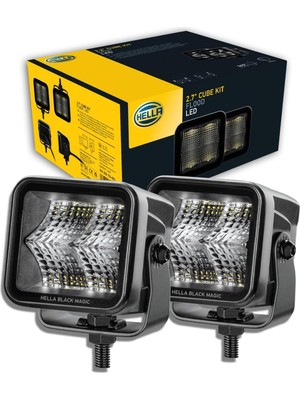 Hella Off-Road LED Lamba 12V-24V 70MM Hareketli Montaj 1FA358176-801
