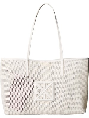 Calvin Klein Emblem Mesh Tote