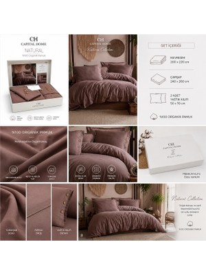 Capital Home Nevresim Takımı 100%PAMUKLU Çift Kişilik