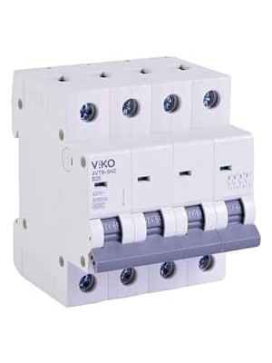 4VTB-4B25 Otomatik Sigorta 4,5ka B Tipi 4 Kutup 25A