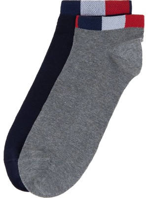 U.S. Polo Assn. Erkek 2'li Patik Çorap