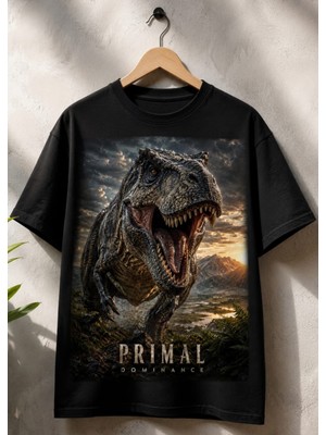 Carismatisort Trex Dinazor Tişört Tshirt Bay Bayan Erkek Kadın Unisex