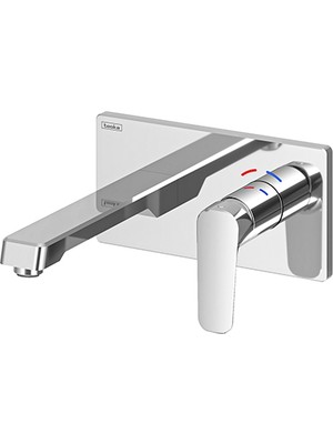 Teska Quasar Ank. Lavabo Bataryası-Krom