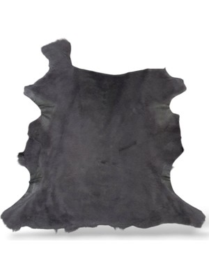Ottoman Pouffe Hakiki Gerçek Deri Koyun Postu 60X54CM