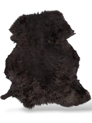 Ottoman Pouffe Art Deco Hakiki Gerçek Deri Koyun Postu Toskana 74X79CM (029) Luxury Home Decor