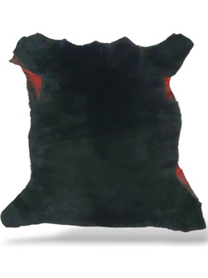 Ottoman Pouffe Hakiki Koyun Derisi Özel Ipek Serisi 59X77CM, Ipeksi Yumuşaklık ve Parlaklık, Dana Deri Posteki