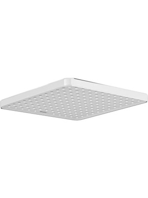 Teska 25*25 cm Kare Tepe Duşu-Krom&beyaz