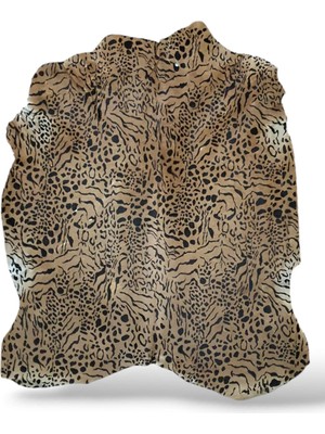Ottoman Pouffe Art Deco Eskitme Stil Hakiki Gerçek Dana Deri Post 92X108CM