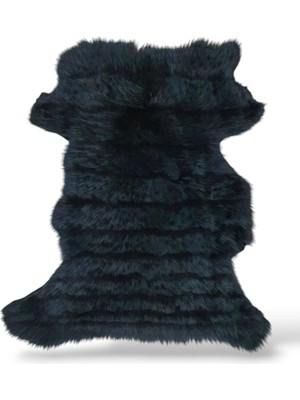 Ottoman Pouffe Hakiki Koyun Derisi Özel Ipek Serisi 60X69CM, Ipeksi Yumuşaklık ve Parlaklık, Dana Deri Posteki