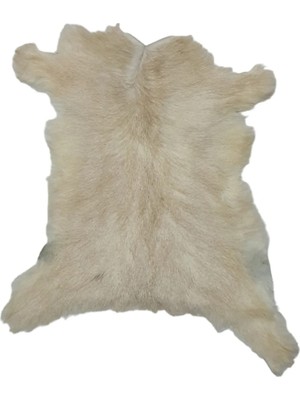 Ottoman Pouffe Hakiki Oğlak Derisi Gerçek Deri Post 49X50CM (050) Posteki Ev Dekorasyon Fikirleri