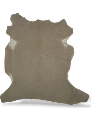 Ottoman Pouffe Hakiki Gerçek Koyun Derisi ''özel Ipek Serisi'' Post Halı 80X80CM