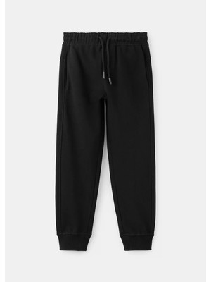MANGO Kids Bağcıklı jogger pantolon