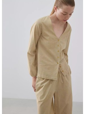 Mango Iki Parçalı Pötikareli Pijama