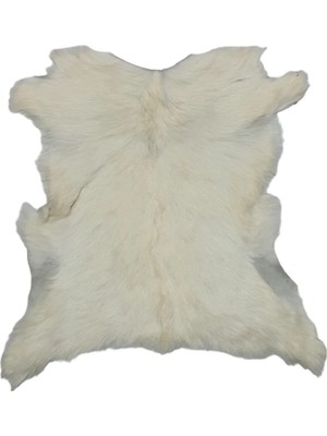 Ottoman Pouffe Hakiki Oğlak Derisi Gerçek Deri Post 51X55CM, Posteki Ev Dekorasyon Fikirleri