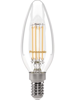 E14 Dim Edilebilir Filaman Lamba 4W 470LM 2700K Clear