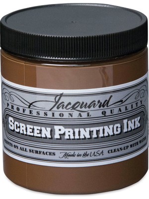 Jacquard Professional Screen Ink Serigrafi Mürekkebi 118ML Opaque Brown 131