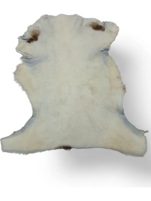 Ottoman Pouffe Art Deco Hakiki Gerçek Deri Koyun Postu 66X65CM (048) Posteki Ev Dekorasyon Fikirleri