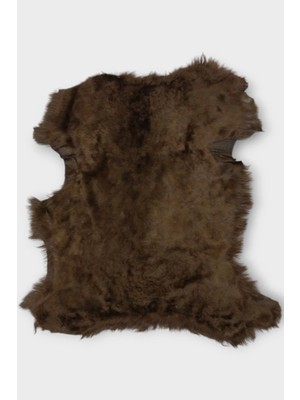 Ottoman Pouffe Hakiki Gerçek Deri Özel Seri Renkli Koyun Postu 41X57CM, Posteki Dana Inek Post Ev Dekor