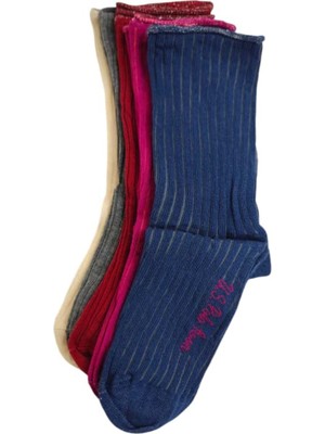 U.S. Polo Assn. Kadın Soket 5'li Çorap OVER-SK25