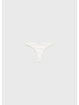 Mango Brazilian Kesim Dokulu Bikini Altı