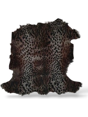 Ottoman Pouffe Art Deco Eskitme Stil Hakiki Gerçek Dana Deri Post 63X59CM