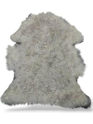 Ottoman Pouffe Hakiki Gerçek Deri Kıvırcık Tüylü Tigrado Koyun Postu 66X67CM, Video No: 13