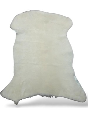Ottoman Pouffe Hakiki Koyun Derisi Özel Ipek Serisi 52X77CM, Ipeksi Yumuşaklık ve Parlaklık, Dana Deri Posteki