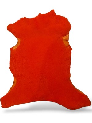 Ottoman Pouffe Hakiki Koyun Derisi Özel Ipek Serisi 81X91CM, Ipeksi Yumuşaklık ve Parlaklık, Dana Deri Posteki