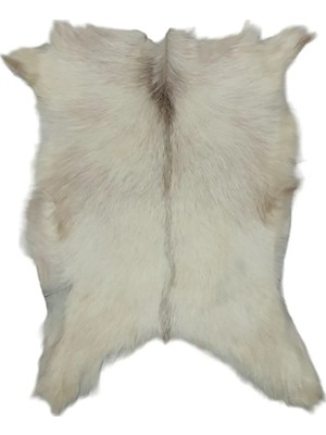 Ottoman Pouffe Hakiki Oğlak Derisi Gerçek Deri Post 46X59CM (010) Posteki Ev Dekorasyon Fikirleri