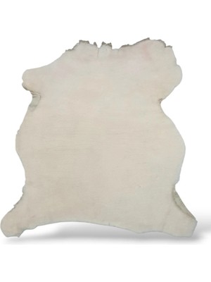 Ottoman Pouffe Hakiki Gerçek Koyun Derisi ''özel Ipek Serisi'' Post Halı 78X79CM