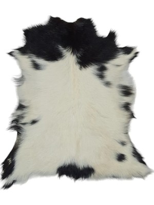 Ottoman Pouffe Hakiki Oğlak Derisi Gerçek Deri Post 55X64CM, Posteki Dana Inek Koyun