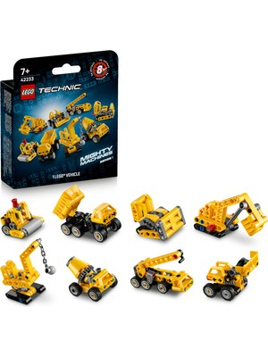 LEGO ® Technic Güçlü Makineler 42233 - 7 Yaş ve Üzeri Çocuklar için Oyun Kartı İçeren Yaratıcı Oyuncak Yapım Seti (44 Parça)