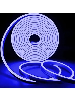 Horoz Electric 12V Dış Mekan Neon LED 5 Metre Mavi IP65