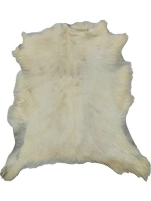 Ottoman Pouffe Hakiki Oğlak Derisi Gerçek Deri Post 57X59CM (042) Posteki Ev Dekorasyon Fikirleri