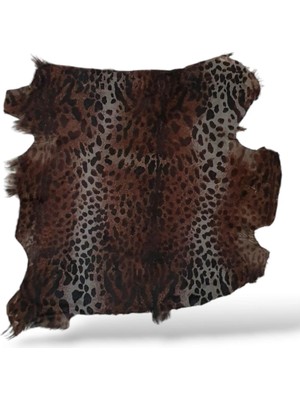 Ottoman Pouffe Art Deco Eskitme Stil Hakiki Gerçek Dana Deri Post 57X52CM