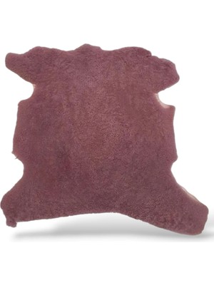 Ottoman Pouffe Hakiki Gerçek Koyun Derisi ''özel Ipek Serisi'' Post Halı 70X80CM