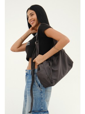 Mute Bag Ayarlanabilir Saplı Su Geçirmez / Çapraz Kullanıma Uygun Siyah Çantası (50*30)
