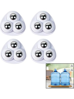 4 Pcs 3 Bilya Tekerlekli Mobilya Eşya Taşıma Aparatı 360 Derece (5122)