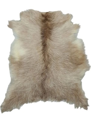 Ottoman Pouffe Hakiki Oğlak Derisi Gerçek Deri Post 56X66CM (020) Posteki Ev Dekorasyon Fikirleri