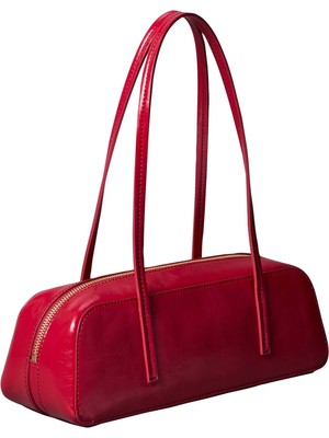 Calvin Klein Foıl Logo Glossy Bauletto