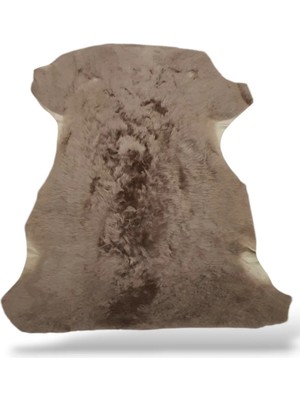 Ottoman Pouffe Hakiki Koyun Derisi Özel Ipek Serisi 49X62CM, Ipeksi Yumuşaklık ve Parlaklık, Dana Deri Posteki