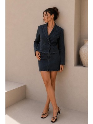 Alexander Gardi Denim Blazer Ceket