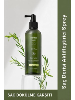 Avca Dökülme Karşıtı Ferahlatıcı Çay Ağacı Saç Spreyi - Anti Hair Loss Scalp Activating Tea Tree Hair Tonic 200 ml