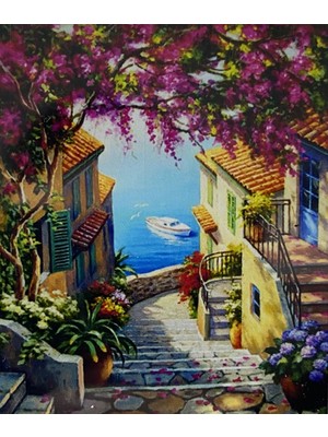 Elegantshop 5d Yapışan Boncuk Mozaik Tablo 40*50 cm TS16