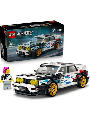 LEGO ® Speed Champions BMW M3 (E30) 77263 - 9 Yaş ve Üzeri Çocuklar için 1 Minifigür İçeren Yaratıcı Oyuncak Yapım Seti (358 Parça)